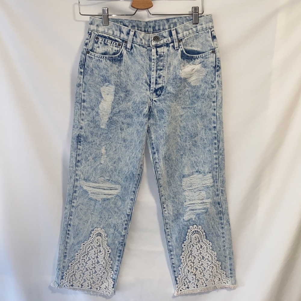 CARMAR Cavin Crochet Insert Jean Sz 25